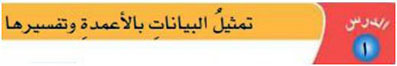 تمثيل البيانات بالأعداد