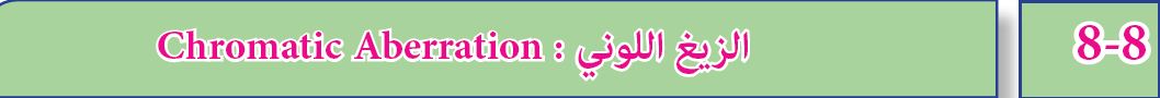 الدرس: 8-8 الزيغ اللوني