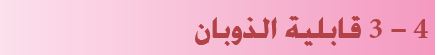 قابلية الذوبان