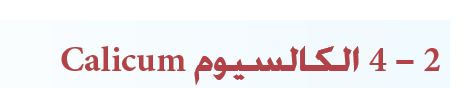 الكالسيوم