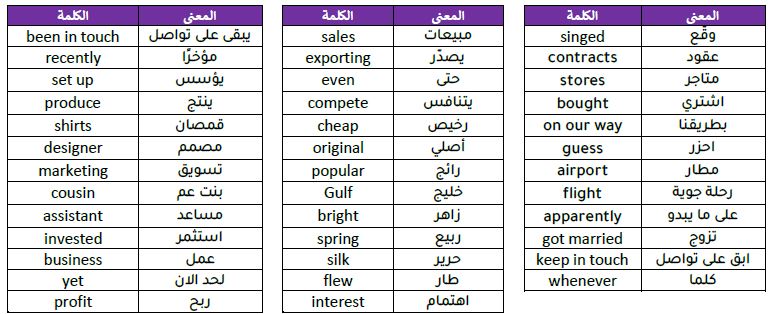 vocabulary