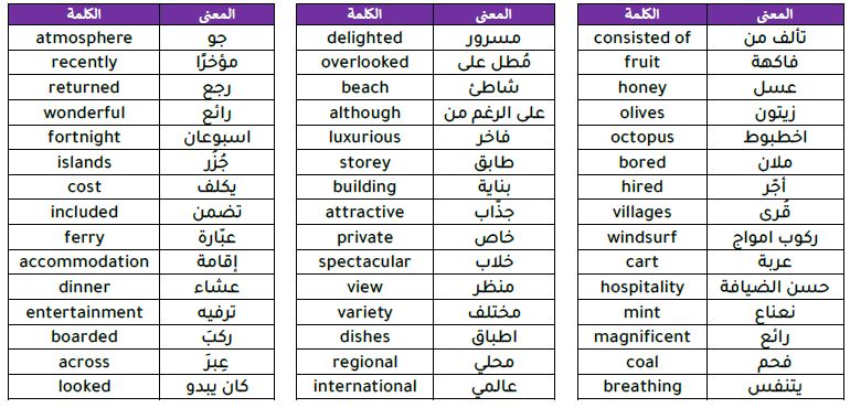 vocabulary